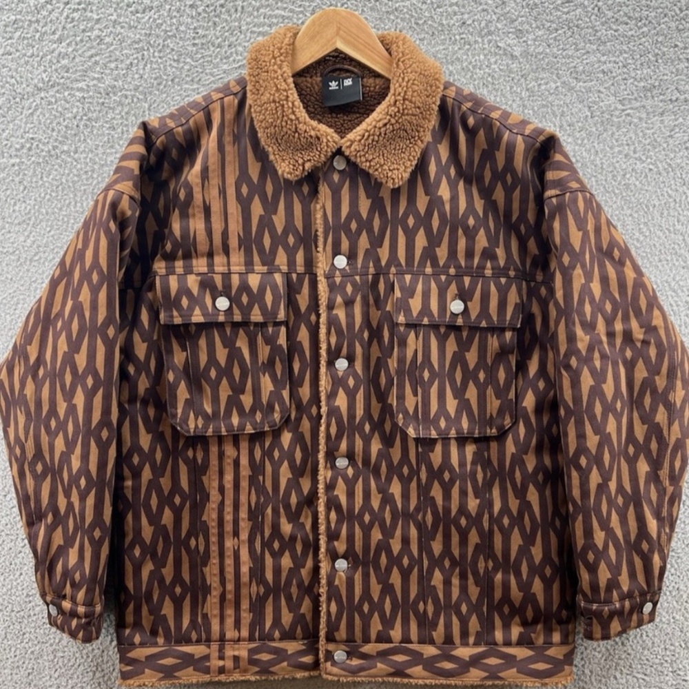 Adidas x Ivy Park Monogram Denim Jacket